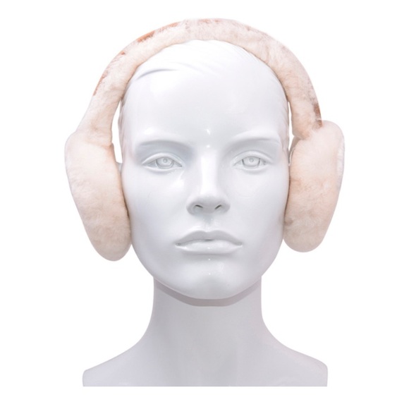 UGG Tan and Cream Shearling Earmuffs - Picture 4 of 6